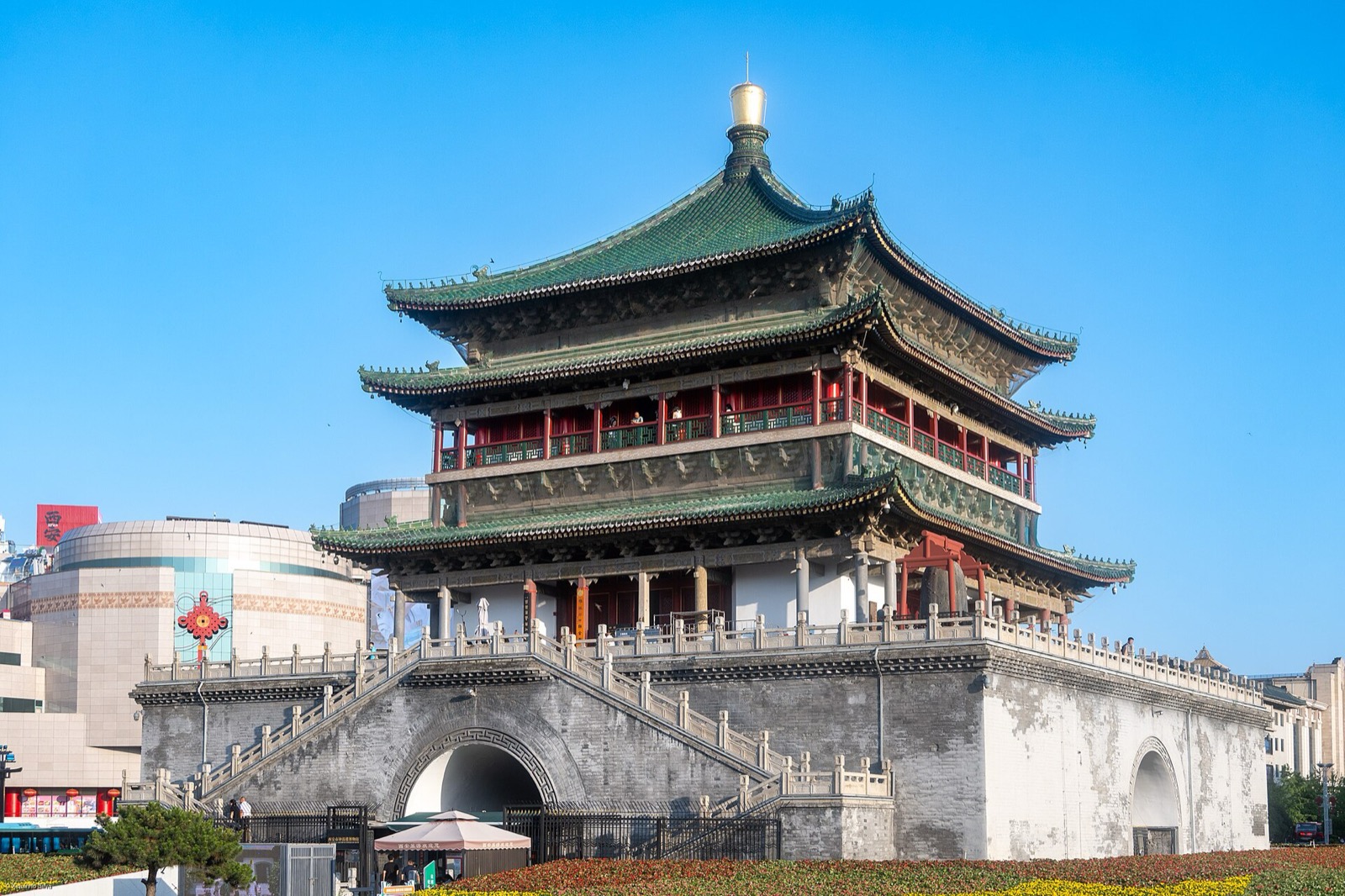 Bell Tower · the old-city axis